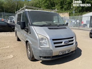 Location: Leeds - 2009 FORD TRAN 115 T280S LTD DC FWD Van With Side Windows REG: FD09TWM, Keys: No, MOT Expiry date: 27-02-2025, 2198 Diesel, 6 Speed Manual Diesel, Former Keepers: 5