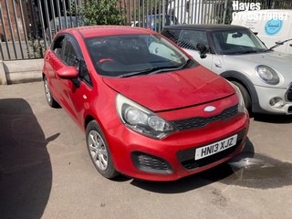 Location: HAYES / HEATHROW - 2013 KIA RIO 1 AIR ECODYNAMICS CRD 	 5 DOOR HATCHBACK REG: HN13XJZ, 1120cc DIESEL, 6 SPEED MANUAL DIESEL, Former Keepers: 9, Keys: No, MOT: Expiry date13/09/2025
