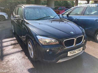 Location:  Hayes - 2012 BMW X1 SDRIVE20D EFFICIENTDYN Estate REG: YG62VAU, Keys: No, MOT Expiry date: 23/04/2025, 1995 Diesel, 6 Speed Manual Diesel, Former Keepers: 7