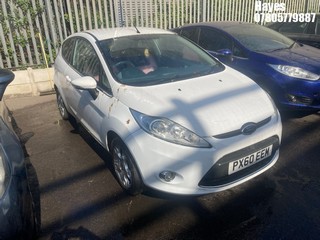 Location:  Hayes - 2011 FORD FIESTA ZETEC 3 Door Hatchback REG: PX60EEM, Keys: No, MOT Expiry date: 07/04/2025, 1242 Petrol, 5 Speed Manual Petrol, Former Keepers: 9