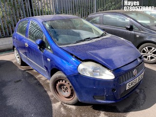 Location:  Hayes - 2008 FIAT GRANDE PUNTO ACTIVE 65 5 Door Hatchback REG: SM58BCO, Keys: No, MOT Expiry date: 11/07/2024, 1242 Petrol, 5 Speed Manual Petrol, Former Keepers: 8