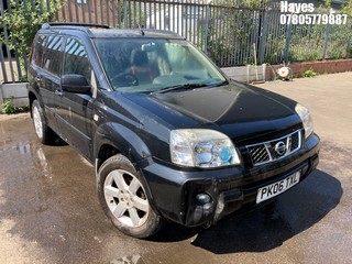 Location:  Hayes - 2006 NISSAN X-TRAIL COLUMBIA DCI Estate REG: PK06TXL, Keys: No, MOT Expiry date: 10/03/2024, 2184 Diesel, 6 Speed Manual Diesel, Former Keepers: 6
