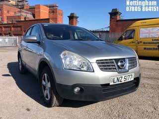Location: Nottingham - 2008  NISSAN  QASHQAI ACENTA 2WD  5 Door Hatchback  REG: LNZ5177, 1598cc Petrol , 5 Speed Manual Petrol , Former Keepers: 3, Keys: Yes, MOT Expiry date: 21/03/2025