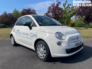 Location: Birmingham - 2014 FIAT  500 POP  3 Door Hatchback  REG: FG14LNV, 1242cc Petrol , 5 Speed Manual Petrol , Former Keepers: 2, Keys: Yes, MOT Expiry date: 02/07/2025