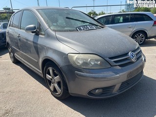 Location: North Woolwich - 2006 VOLKSWAGEN GOLF PLUS GT TDI 5 Door Hatchback REG: NJ56XKF, Keys: No, MOT Expiry date: 18/10/2025, 2000 Diesel, 6 Speed Manual Diesel, Former Keepers: 4