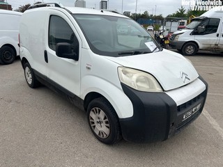 Location: North Woolwich - 2009 CITROEN NEMO LX HDI 610 Panel Van REG: AF09UKW, Keys: No, MOT Expiry date: 06/02/2024, 1399 Diesel, 5 Speed Manual Diesel, Former Keepers: 5