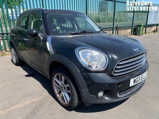 Location: BELVEDERE - 2011 MINI COUNTRYMAN COOPER 5 DOOR HATCHBACK REG: WG11ELJ, 1598cc PETROL, 6 SPEED MANUAL PETROL, Former Keepers: 4, Keys: No, MOT: Expiry date23/01/2025