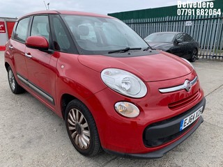 Location: Belvedere - 2014 FIAT 500L POP STAR MULITJET MPV REG: EJ64XZH, 1248cc DIESEL, 5 SPEED MANUAL DIESEL, Former Keepers: 2, Keys: Yes, MOT Expiry date: 30.12.2025