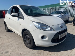 Location: Belvedere - 2013 FORD KA EDGE 3 DOOR HATCHBACK REG: VX13VMZ, 1242cc PETROL, 5 SPEED MANUAL PETROL, Former Keepers: 3, Keys: Yes, MOT Expiry date: 09.05.2026