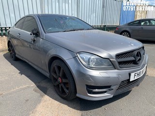 Location: Belvedere - 2011 MERCEDES-BENZ C250 AMG SPORT BLUEEFFI-C Coupe REG: FH11NVV, Keys: No, MOT Expiry date: 02/06/2025, 1796 Petrol, 7 Speed Auto Petrol, Former Keepers: 12