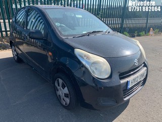 Location: Belvedere - 2012 SUZUKI ALTO SZ2 5 Door Hatchback REG: HV12XMK, Keys: No, MOT Expiry date: 02/03/2026, 996 Petrol, 5 Speed Manual Petrol, Former Keepers: 5
