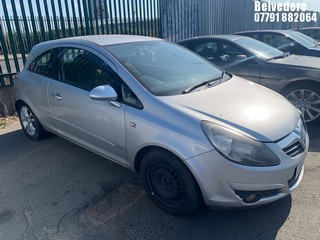 Location: Belvedere - 2007 VAUXHALL CORSA SXI A/C 3 Door Hatchback REG: KD57FKH, Keys: No, MOT Expiry date: 08.01.2025, 1229 Petrol, 5 Speed Manual Petrol, Former Keepers: 10