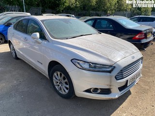 NOTE: ATF Registered Buyers ONLY - Location: North Woolwich-2015 FORD  MONDEO TITANIUM HEV AUTO 4 Door Saloon REG:FD15OJV, Keys:No, 1999 Hybrid Electric, 6 Speed Auto Petrol/Electric,Former Keepers:2