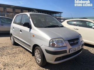 Location: Edinburgh - 2006 HYUNDAI AMICA GSI 5 Door Hatchback REG: YT06UOX, Keys: No, MOT Expiry date: 23/01/2025, 1086 Petrol, 5 Speed Manual Petrol, Former Keepers: 5