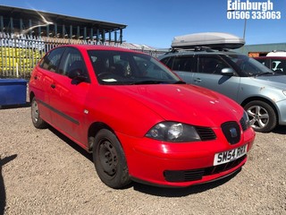 Location: Edinburgh - 2004 SEAT IBIZA TDI S 3 Door Hatchback REG: SM54RRX, Keys: No, MOT Expiry date: 15/07/2025, 1896 Diesel, 5 Speed Manual Diesel, Former Keepers: 5