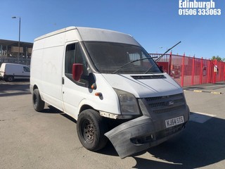 Location: Edinburgh - 2006 FORD TRANSIT 115 T330M RWD Panel Van REG: KJ54STS, Keys: No, MOT Expiry date: 18/08/2024, 2402 Diesel, 6 Speed Manual Diesel, Former Keepers: 4