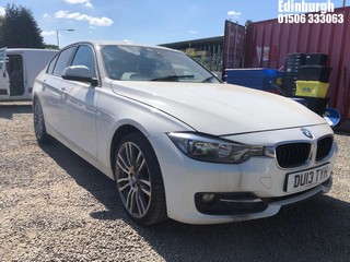 Location: Edinburgh - 2013 BMW 316D ES 4 Door Saloon REG: DU13TYH, Keys: No, MOT Expiry date: 29/01/2025, 1995 Diesel, 6 Speed Manual Diesel, Former Keepers: 7