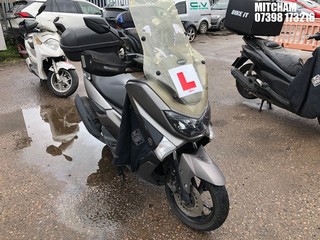 NOTE: ATF Registered Buyers ONLY - Location: Mitcham - 2020 YAMAHA GPD125-A NMAX 125 ABS Scooter REG: LF69UHX, Keys: No, MOT Expiry date: 13/09/2025, 125 Petrol, AUTOMATIC, Former Keepers: 4