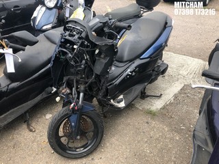 NOTE: ATF Registered Buyers ONLY - Location: Mitcham - 2021 YAMAHA GPD125-A NMAX 125 ABS Scooter REG: LM21VKW, Keys: No, MOT Expiry date: 13/04/2025, 125 Petrol, Automatic, Former Keepers: 7