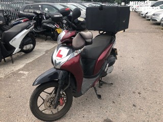 NOTE: ATF Registered Buyers ONLY - Location: Mitcham - 2019 HONDA ANC 125 H Motorcycle REG: RF19TBV, Keys: No, MOT Expiry date: 15/05/2024, 125 Petrol, AUTOMATIC, Former Keepers: 3