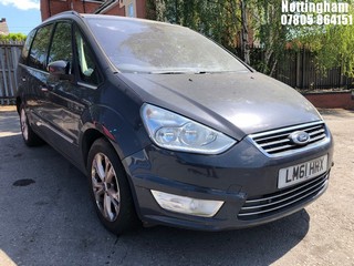 Location: Nottingham - 2011 FORD GALAXY TITANIUM TDCI138 A MPV REG: LM61HRX, Keys: No, MOT Expiry date: 12/10/2024, 1997 Diesel, 6 Speed Auto Diesel, Former Keepers: 5