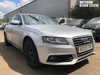 Location: Mitcham - 2009 AUDI A4 AVANT SE TDI Estate REG: KX09FMK, Keys: No, MOT Expiry date: 06/10/2025, 1968 Diesel, 6 Speed Manual Diesel, Former Keepers: 5