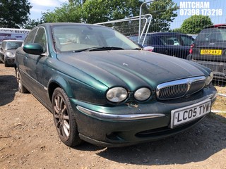 Location: Mitcham - 2005 JAGUAR X-TYPE SOVEREIGN AWD AUTO 4 Door Saloon REG: LC05TYW, Keys: No, MOT Expiry date: 09/01/2025, 2967 Petrol, 5 Speed Auto Petrol, Former Keepers: 3