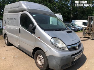 Location: Mitcham - 2008 VAUXHALL VIVARO 2900 CDTI 90 SWB Panel Van REG: AJ08RZC, Keys: No, MOT Expiry date: 21/02/2024, 1995 Diesel, 6 Speed Manual Diesel, Former Keepers: 7