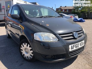Location: Nottingham - 2010 VOLKSWAGEN URBAN FOX 55 3 Door Hatchback REG: AF60VOA, Keys: No, MOT Expiry date: 05/10/2024, 1198 Petrol, 5 Speed Manual Petrol, Former Keepers: 6