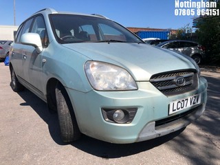 Location: Nottingham - 2007 KIA CARENS GS CRDI 7 SEATS MPV REG: LC07VZV, Keys: No, MOT Expiry date: 18/09/2024, 1991 Diesel, 6 Speed Manual Diesel, Former Keepers: 3