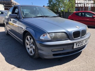Location: Nottingham - 2001 BMW 325I SE AUTO 4 Door Saloon REG: Y233JVW, Keys: No, MOT Expiry date: 02/11/2024, 2494 Petrol, 5 Speed Auto Petrol, Former Keepers: 5