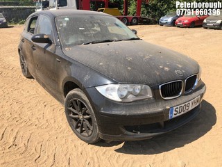 Location: Peterborough - 2009 BMW 116I ES 5 Door Hatchback REG: SD09YHM, Keys: No, MOT Expiry date: 30/10/2024, 1599 Petrol, 6 Speed Manual Petrol, Former Keepers: 7