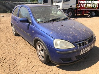 Location: Peterborough - 2004 VAUXHALL CORSA ENERGY TWINPORT 3 Door Hatchback REG: KD54OUL, Keys: No, MOT Expiry date: 24/10/2024, 1229 Petrol, 5 Speed Manual Petrol, Former Keepers: 6