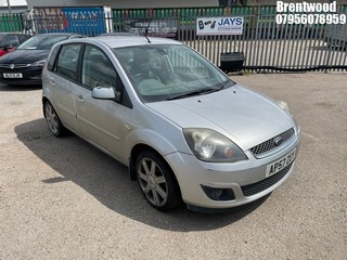 Location: Brentwood - 2007 FORD FIESTA GHIA 5 Door Hatchback REG: AP57ZCY, Keys: No, MOT Expiry date: 18/01/2025, 1596 Petrol, 5 Speed Manual Petrol, Former Keepers: 4