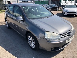Location: Brentwood - 2007 VOLKSWAGEN GOLF MATCH TDI 105 5 Door Hatchback REG: EF57VYB, Keys: No, MOT Expiry date: 21/08/2025, 1896 Diesel, 5 Speed Manual Diesel, Former Keepers: 9