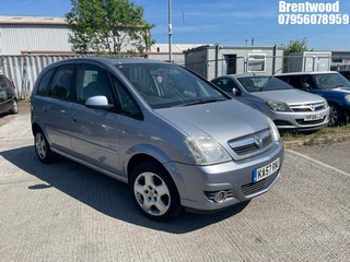 Location: Brentwood - 2008 VAUXHALL MERIVA DESIGN MPV REG: KA57RMU, Keys: No, MOT Expiry date: 04/12/2025, 1598 Petrol, 5 Speed Manual Petrol, Former Keepers: 5