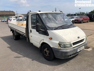 Location: Brentwood - 2000 FORD TRANSIT 350 Dropside Lorry REG: Y968KUJ, Keys: No, MOT Expiry date: 10/03/2024, 2400 Diesel, Na Diesel, Former Keepers: 7