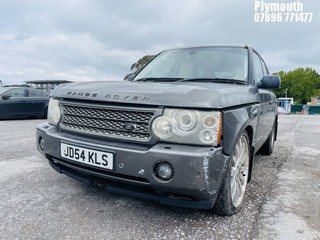 Location: Plymouth - 2004 LAND ROVER RANGE ROVER VOGUE TD6 AUT Estate REG: JD54KLS, Keys: No, MOT Expiry date: 11/07/2025, 2926 Diesel, 5 Speed Auto Diesel, Former Keepers: 8