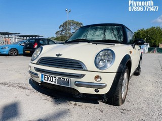 Location: Plymouth - 2003 MINI MINI COOPER 3 Door Hatchback REG: EK03PZN, Keys: No, MOT Expiry date: 13/05/2025, 1598 Petrol, 5 Speed Manual Petrol, Former Keepers: 7