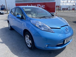 Location: South Wales - 2013 NISSAN LEAF 5 Door Hatchback REG: BG13AFO, Keys: No, MOT Expiry date: 16/07/2025, 0 Hybrid/Electric, 1 Speed Auto Electric, Former Keepers: 2