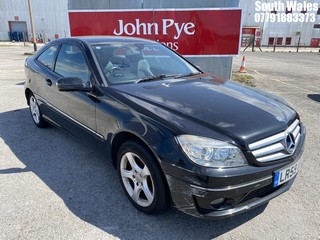 Location: South Wales - 2009 MERCEDES-BENZ CLC200 CDI SE AUTO Coupe REG: LR59UXJ, Keys: Yes, MOT Expiry date: 19/11/2025, 2148 Diesel, 5 Speed Auto Diesel, Former Keepers: 4
