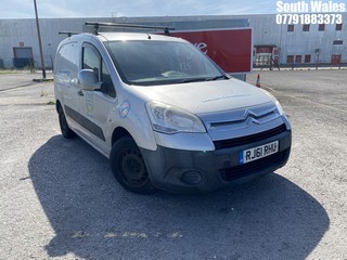 Location: South Wales - 2012 CITROEN BERLINGO 625 ENTERPRISE H Panel Van REG: RJ61RHU, Keys: No, MOT Expiry date: 24/04/2025, 1560 Diesel, 5 Speed Manual Diesel, Former Keepers: 5