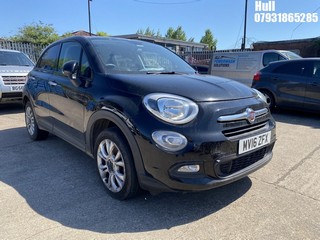 Location: Hull - 2016 FIAT 500X POP STAR MULTIJET 5 Door Hatchback REG: MV16ZFX, Keys: No, MOT Expiry date: 19/03/2025, 1248 Diesel, 6 Speed Manual Diesel, Former Keepers: 4