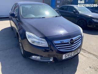 Location: Hull - 2012 VAUXHALL INSIGNIA SRI CDTI 5 Door Hatchback REG: GV12DPO, Keys: No, MOT Expiry date: 28/12/2024, 1956 Diesel, 6 Speed Manual Diesel, Former Keepers: 3