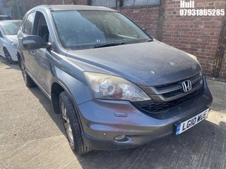 Location: Hull - 2010 HONDA CR-V ES I-DTEC Estate REG: LG10WUE, Keys: No, MOT Expiry date: 19/08/2025, 2199 Diesel, 6 Speed Manual Diesel, Former Keepers: 3