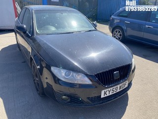 Location: Hull - 2009 SEAT EXEO SE CR LUX TDI 168 4 Door Saloon REG: KY59WDF, Keys: No, MOT Expiry date: 30/10/2024, 1968 Diesel, 6 Speed Manual Diesel, Former Keepers: 5