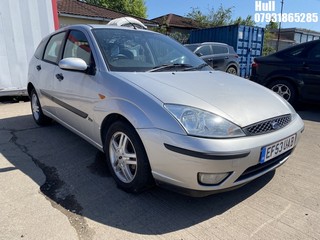 Location: Hull - 2003 FORD FOCUS ZETEC 5 Door Hatchback REG: EF53UAB, Keys: No, MOT Expiry date: 24/12/2024, 1596 Petrol, 5 Speed Manual Petrol, Former Keepers: 4