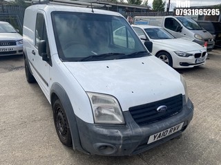 Location: Hull - 2010 FORD TRANSIT CONNECT 75 T220 Panel Van REG: YA10RVV, Keys: No, MOT Expiry date: 30/08/2024, 1753 Diesel, 5 Speed Manual Diesel, Former Keepers: 5