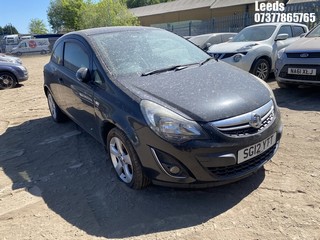 Location: Leeds - 2012 VAUXHALL CORSA SXI 3 Door Hatchback REG: SG12YTT, Keys: No, MOT Expiry date: 25-03-2025, 1229 Petrol, 5 Speed Manual Petrol, Former Keepers: 3