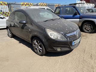 Location: Leeds - 2008 VAUXHALL CORSA SXI A/C 3 Door Hatchback REG: WV08XBK, Keys: No, MOT Expiry date: 08-08-2025, 1229 Petrol, 5 Speed Manual Petrol, Former Keepers: 9